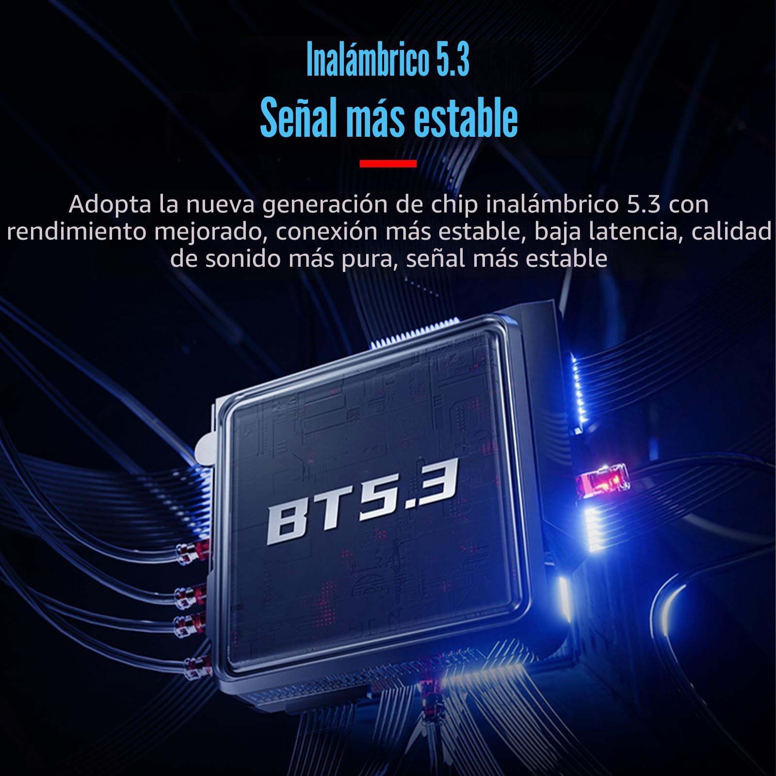 VCOROS Auriculares Casco Moto,VR2 Manos Libres Moto Bluetooth,5.4 Bluetooth Cancelación de Ruido DSP&CVC,Iluminación RGB,IPX6 Impermeable,Respuesta AutomáticaCompatible con Todos Los Cascos 1000mAH