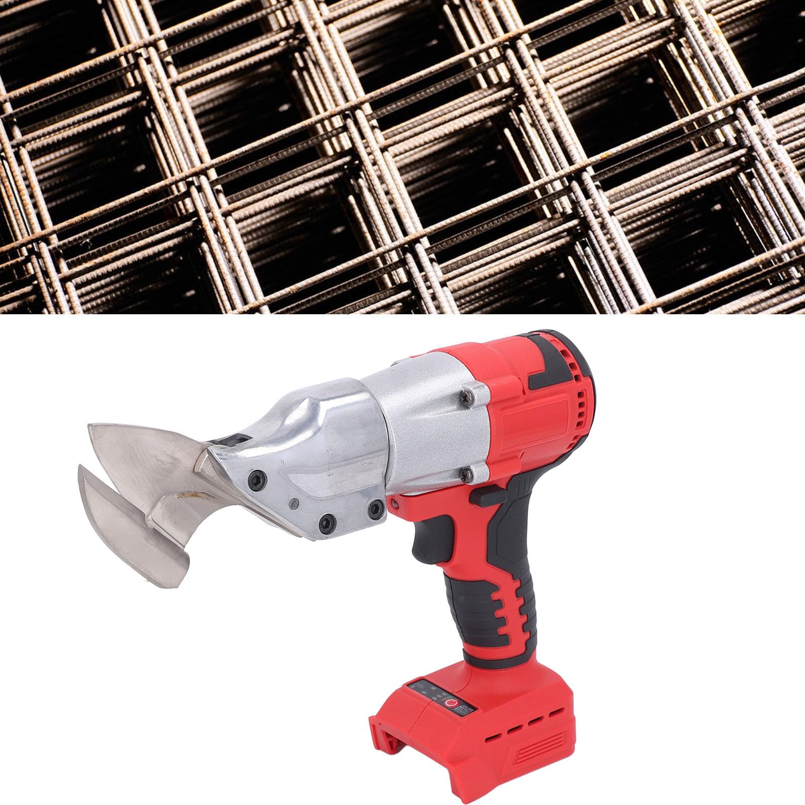 FTVOGUE Akumulatorowe Nożyce do Metalu, Bezszczotkowe Nożyce Elektryczne o Mocy 800 W do Cięcia Blachy, Zmienna prędkość Stali Nierdzewnej i Aluminium, Przenośne Narzędzie Prac Związanych z HVAC