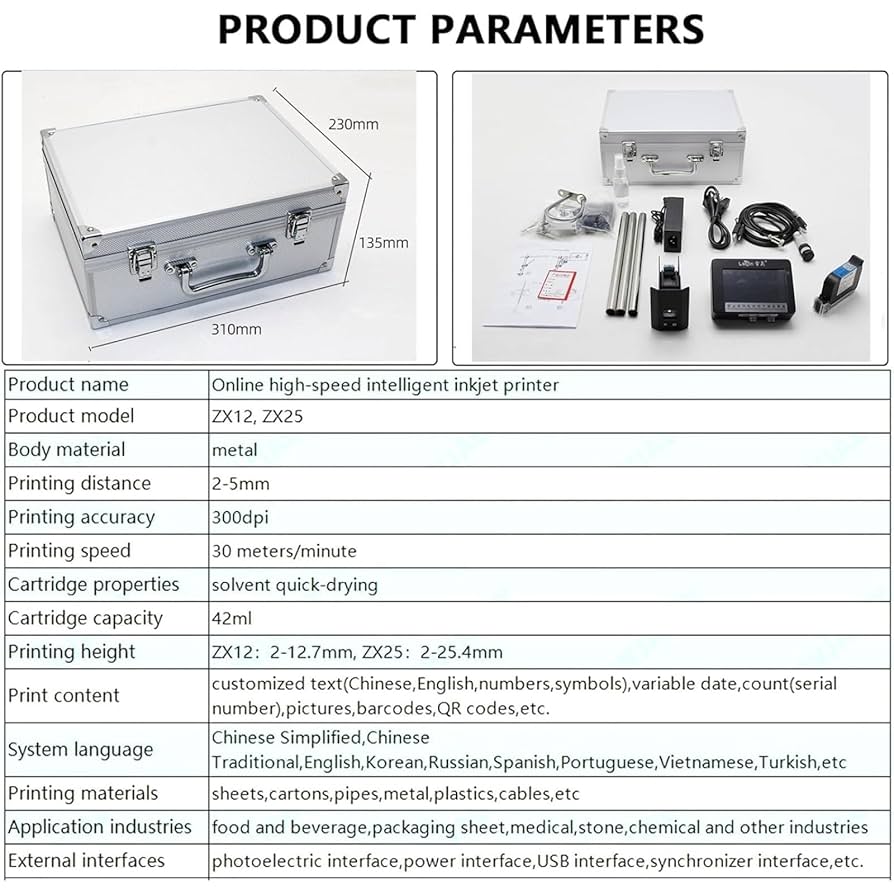 プリンター様 Amazon.co.jp: 12.7mm/25.4mm 自動インクジェットコーディング