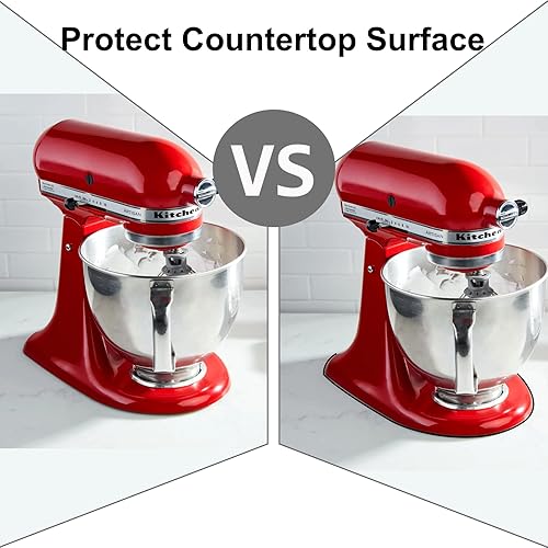 Miniatura 2 de Alfombrilla deslizante para batidora de pie KitchenAid, alfombrilla para batidora, accesorios de mezclador de ayuda de cocina, compatible con