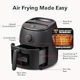 Dash 2.6QT Infrared Small Analog Air Fryer - Compact Mini Air Fryer with Ceramic Nonstick Coating, Viewing Window, Easy Dial Controls & Cool-Touch Handle - Dishwasher Safe Parts — image 8