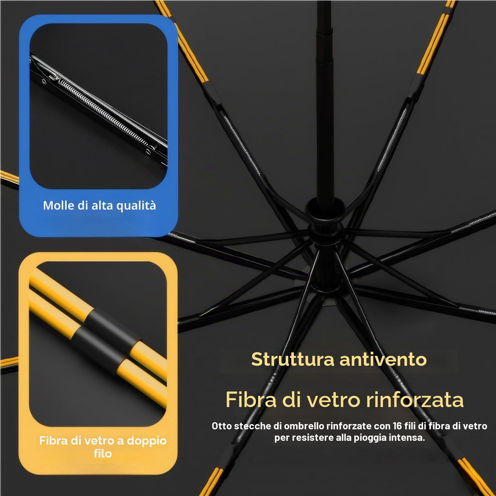 Ombrello compatto portatile UPF50+, protezione solare, leggero, impermeabile e antivento, accessorio da viaggio pieghevole, grazioso motivo gatto, anatra, panda, cucciolo, per uso quotidiano
