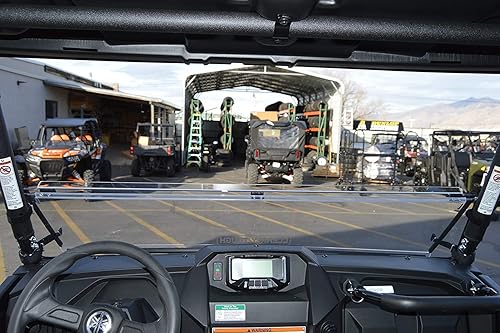 Miniatura 9 de Wolverine - Parabrisas plegable completo X4 / X2 de Clearly Tough | Para modelos 2018-2020 | Resistente a los arañazos | Policarbonato de alta