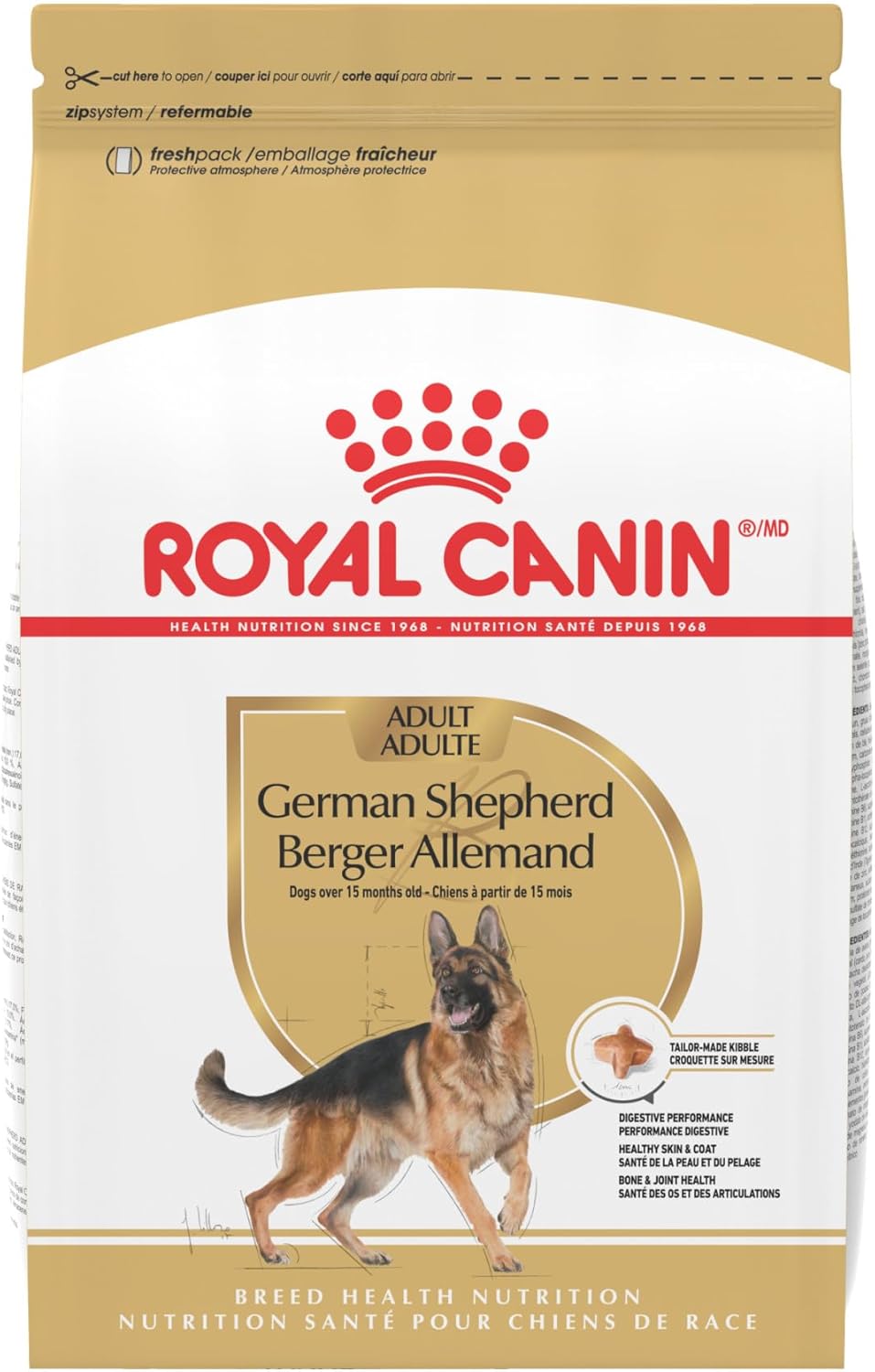 Royal Canin German Shepherd Adult Dry Dog Food 30 lb