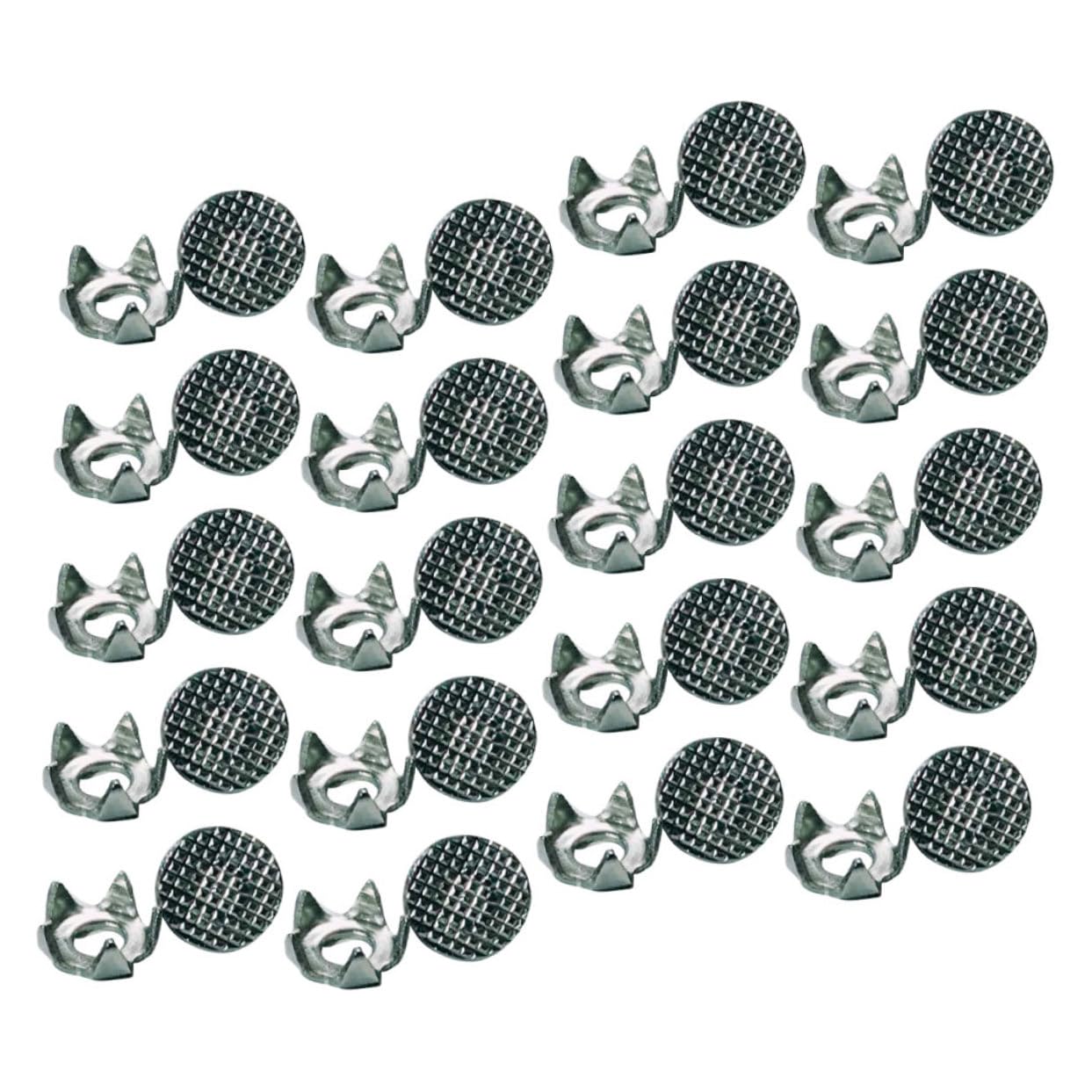 VALICLUD 20pcs - Spiked Shoe Grippers for Non-Skid Ice Cleats for Outdoor Enthusiasts and Workers