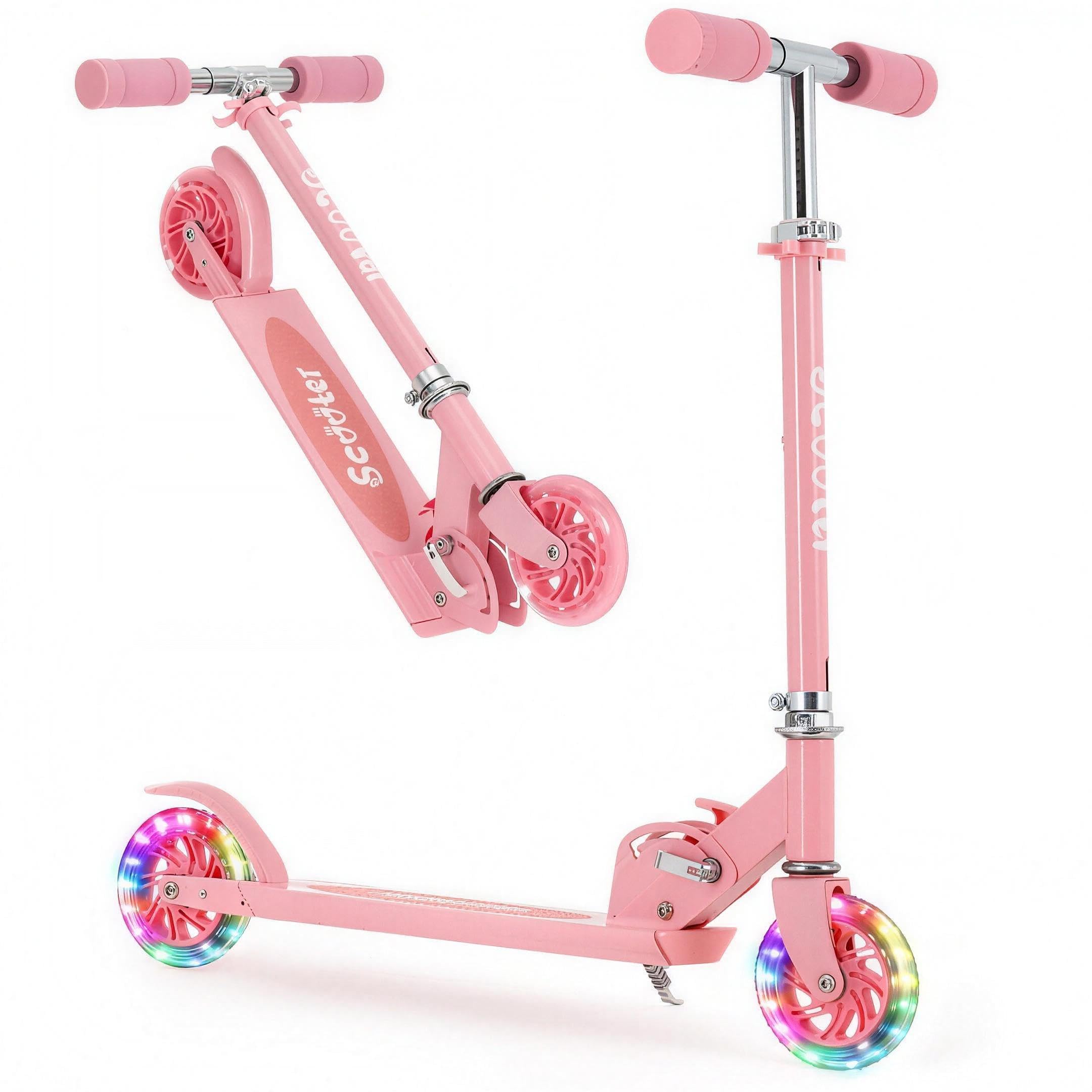 Ligero y Plegable Patinete Infantil para Juego Seguro y Divertido - Favorece Equilibrio y coordinación - Ideal para Exteriores - Sin Color específico