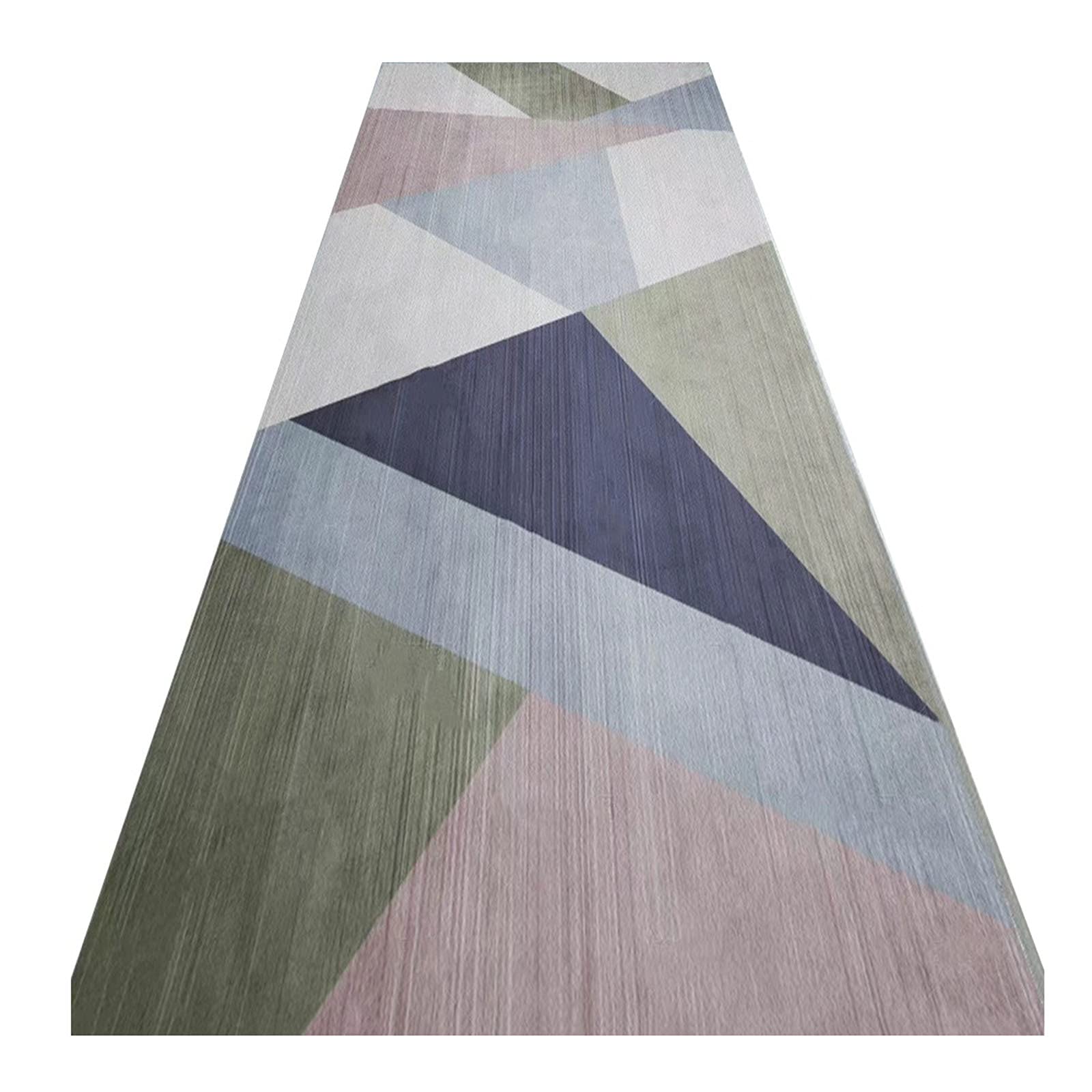 Tapis couloir géométrique moderne en polyester style A pour entrée ZRUYI