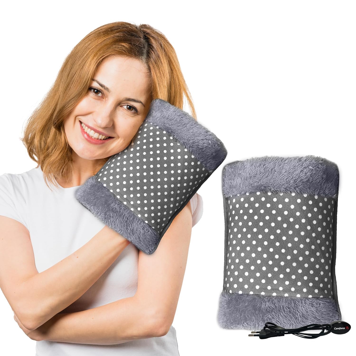 ODMART Velvet Heating Bag, Heat Bags for Pain Relief with soft velvet hand pocket, Electric hot Pad, Heat Water Bottle, Heating Pad with For Pain Relief (Multi Color)