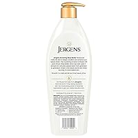 Vista 2 de Jergens Loción de manos y cuerpo de manteca de karité, hidratante acondicionador profundo, 3 veces más radiante para la piel, con manteca de karité