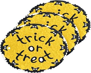Halloween Kitchen Scrub Sponge Bats Trick Or Treat Washing Dishes Cleaning Sponges Non Scratch Sponge for Dish Countertops Sinks Floors Showers Tile Sinks 3 Pack