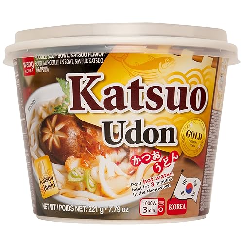 Miniatura 9 de Copa fresca de fideos udón de estilo japonés; tazón de cocción rápida en 3 minutos, con 7.79 onzas por comida (paquete de 6)