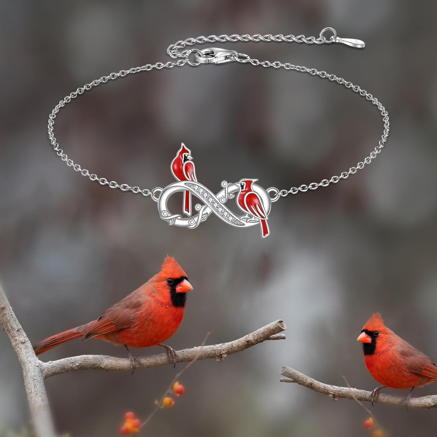 925 Sterling Silver Dragonfly/Frog/Dog Bracelet Cute Animal Jewelry Birthday Gifts for Women Mom