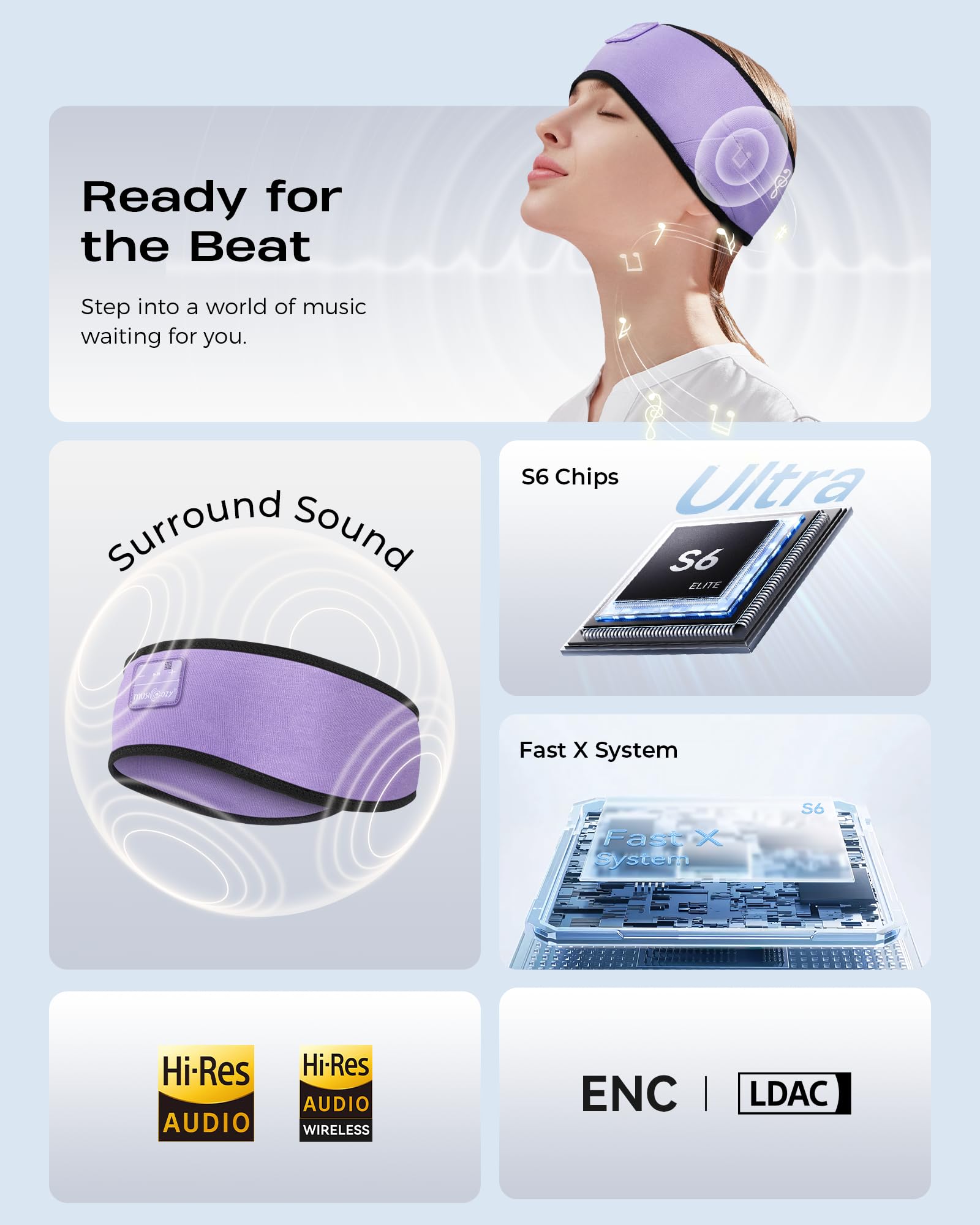 Here Is A Why MUSICOZY Sleep Headphones - WisdomQuill Store