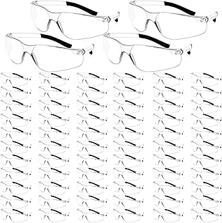 UZLU Bulk Safety Glasses, Scratch & Impact Resistant