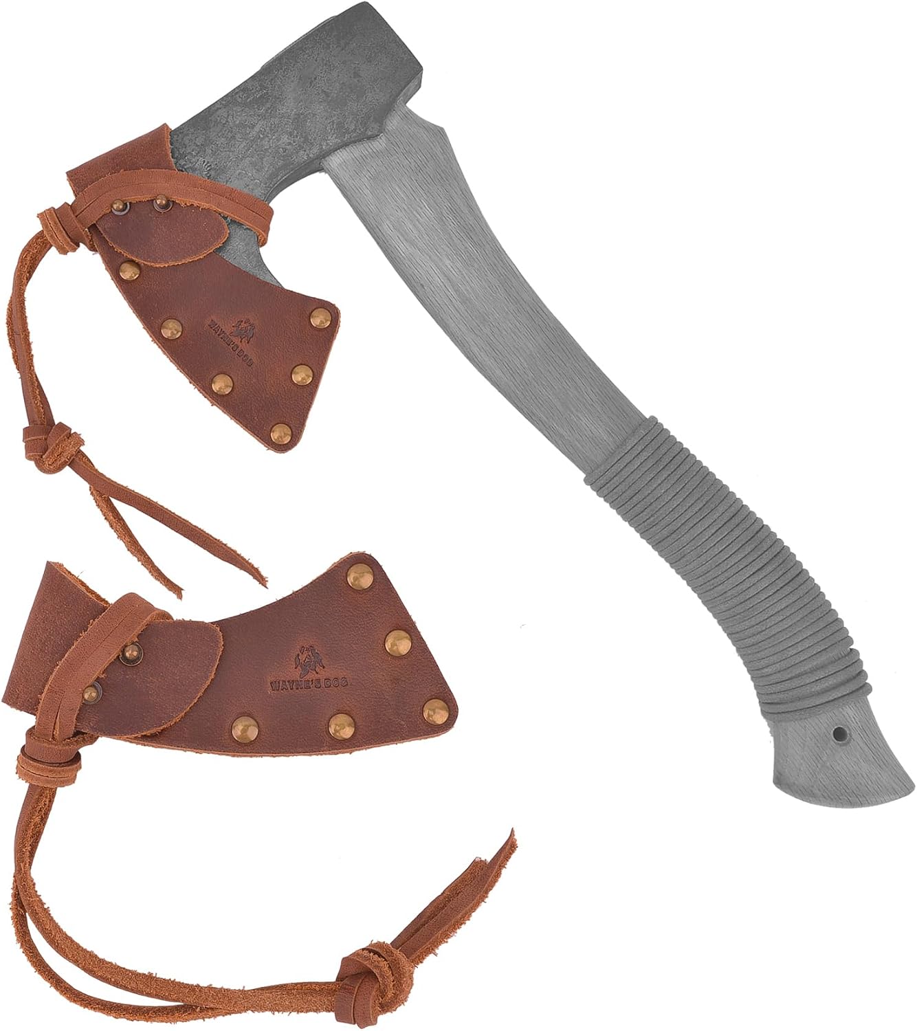 Tas Trost Leather Axe Sheath Blade Cover, Durable Hatchet Sheath Holster for Camping, Outdoor (Brown, XL: 4 1/8"~4 1/2")