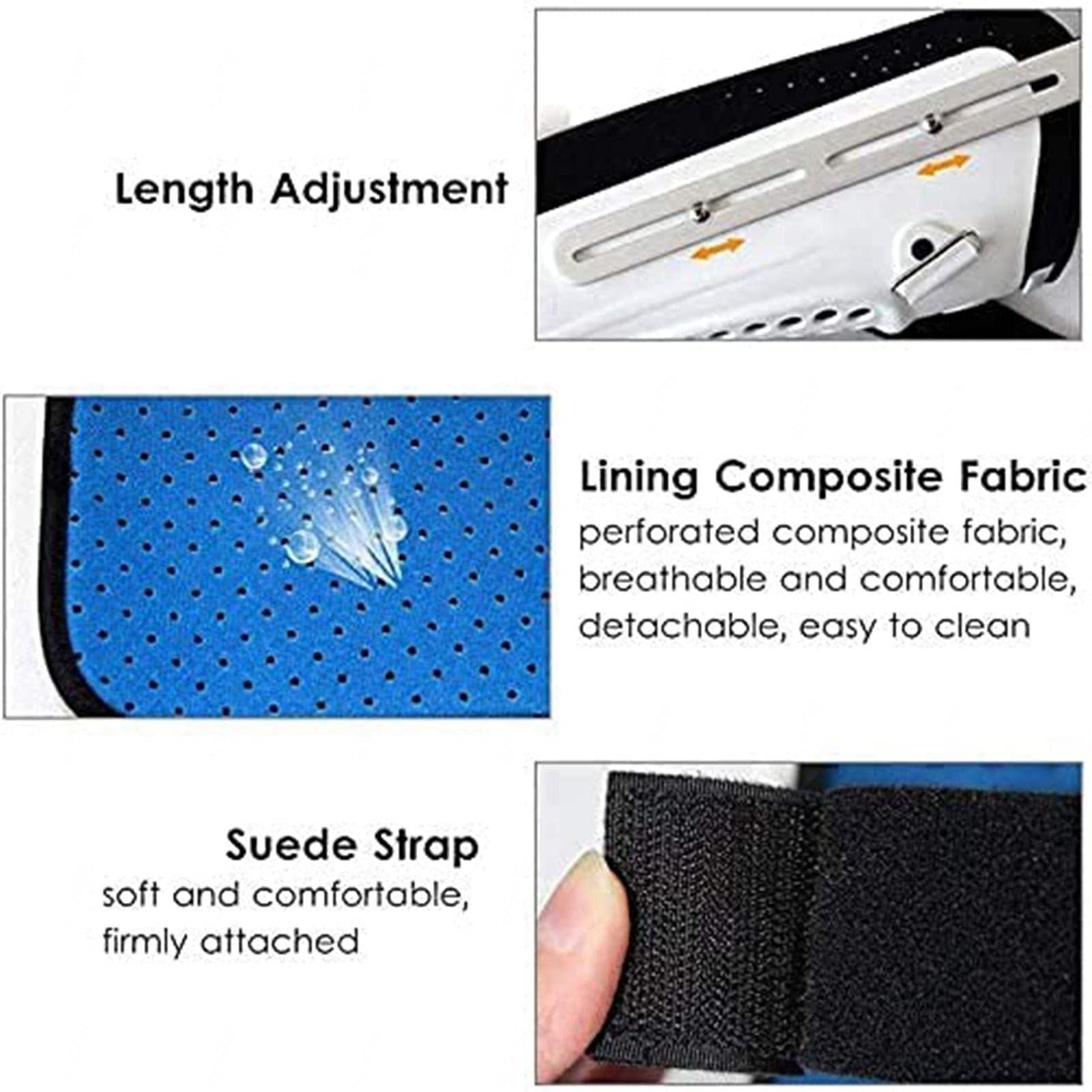 Rodillera Ajustable Para Rodilla, Tobillo Y Pie, Ideal Para El Alivio Del Dolor Articular Por Artritis, Rotura De Menisco Y Ligamento Cruzado Anterior (Lca). Talla Universal. Unidades Disponibles: Az