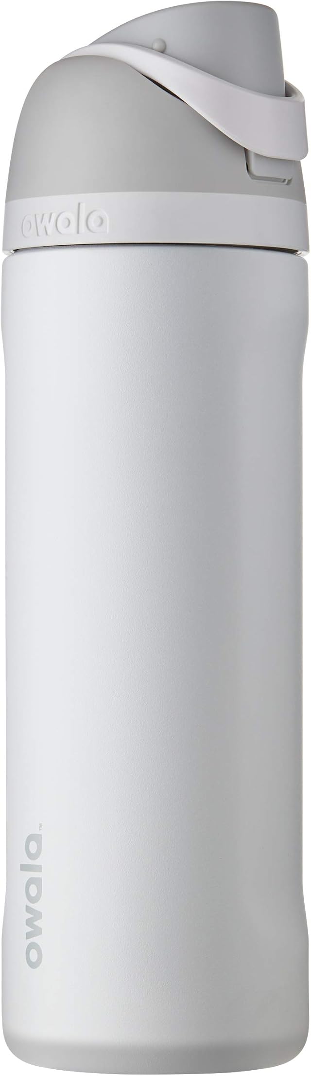 Owala - Botella de agua aislante de acero inoxidable FreeSip con pajita para dep