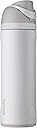 Owala FreeSip Insulated Stainless Steel Water Bottle with Straw, BPA-Free Sports Water Bottle, Great for Travel, 24 Oz, Shy Marshmallow