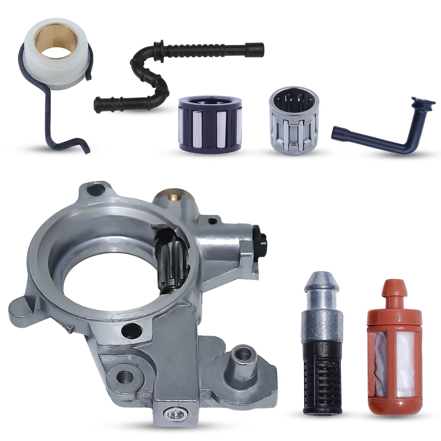 Filtre à carburant pompe à huile et roulement pour réparer tronçonneuse Stihl MS341 MS361 en panne