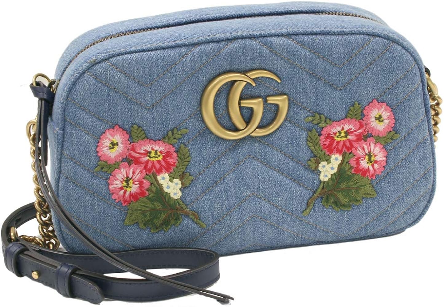 Amazon | (グッチ)GUCCI チェーンショルダーバッグ GGマーモント エン 
