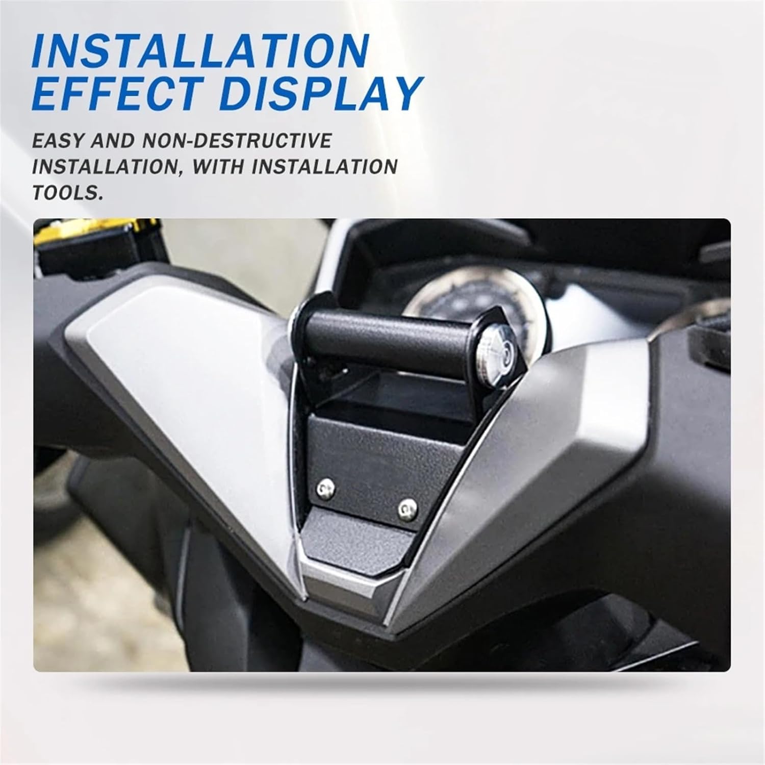 バイク スマホホルダー フォルツァ 125 250 300 MF13 2017 2018 2019 2020 オートバイアクセサリー バイク スマホホルダー  用 フォルツァ 125 250 300 350 NSS 2018-2024 携帯電話マウントホルダー GPS オートバイバランスクロスバー のために フォルツァ  125 フォルツァ ... 携帯電話ホルダー フォルツァ 300 125 250用 NSS用 Forza250用 Forza300 2018 2019 2020