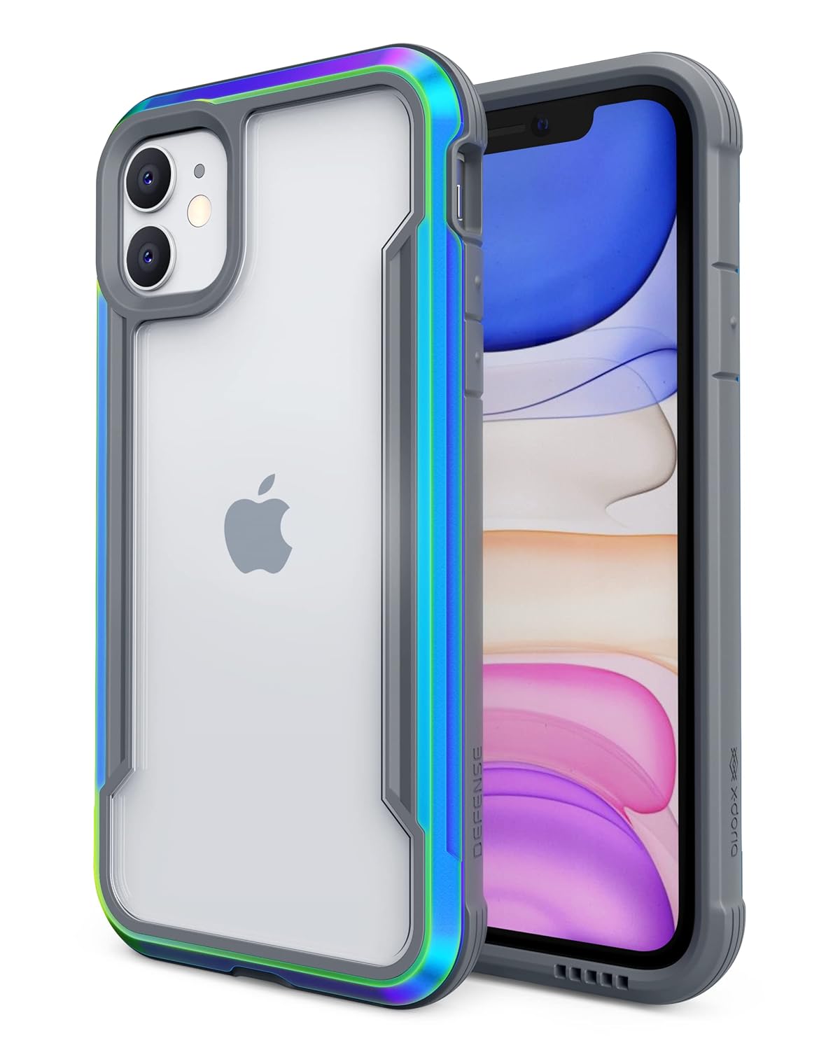 XDoria Raptic iPhone 11 Case, Shield (Anodized Aluminum, TPU & Polycarbonate) Protection Case