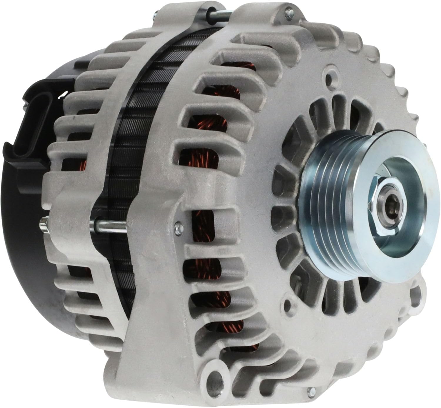OEG Parts New Alternator High Output 255 AMP Compatible With Chevy Chevrolet C Silverado Truck Van Isuzu Hummer Saab 6.0L 6.6L 8.1L 99-15 10464405 10464443 10464453 10464456 10464476 15263859 19151921