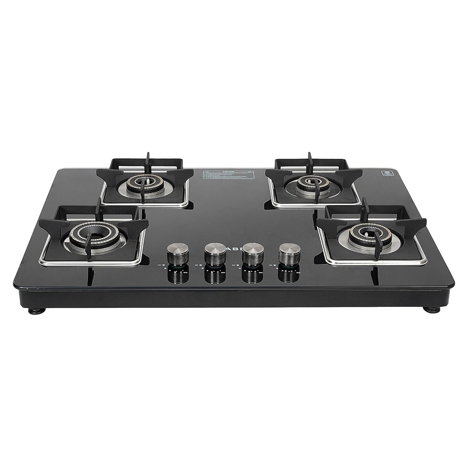 Faber 4 Burner AutoIgnition CooktopNiOS AUTO 4BB BKBattery Operated