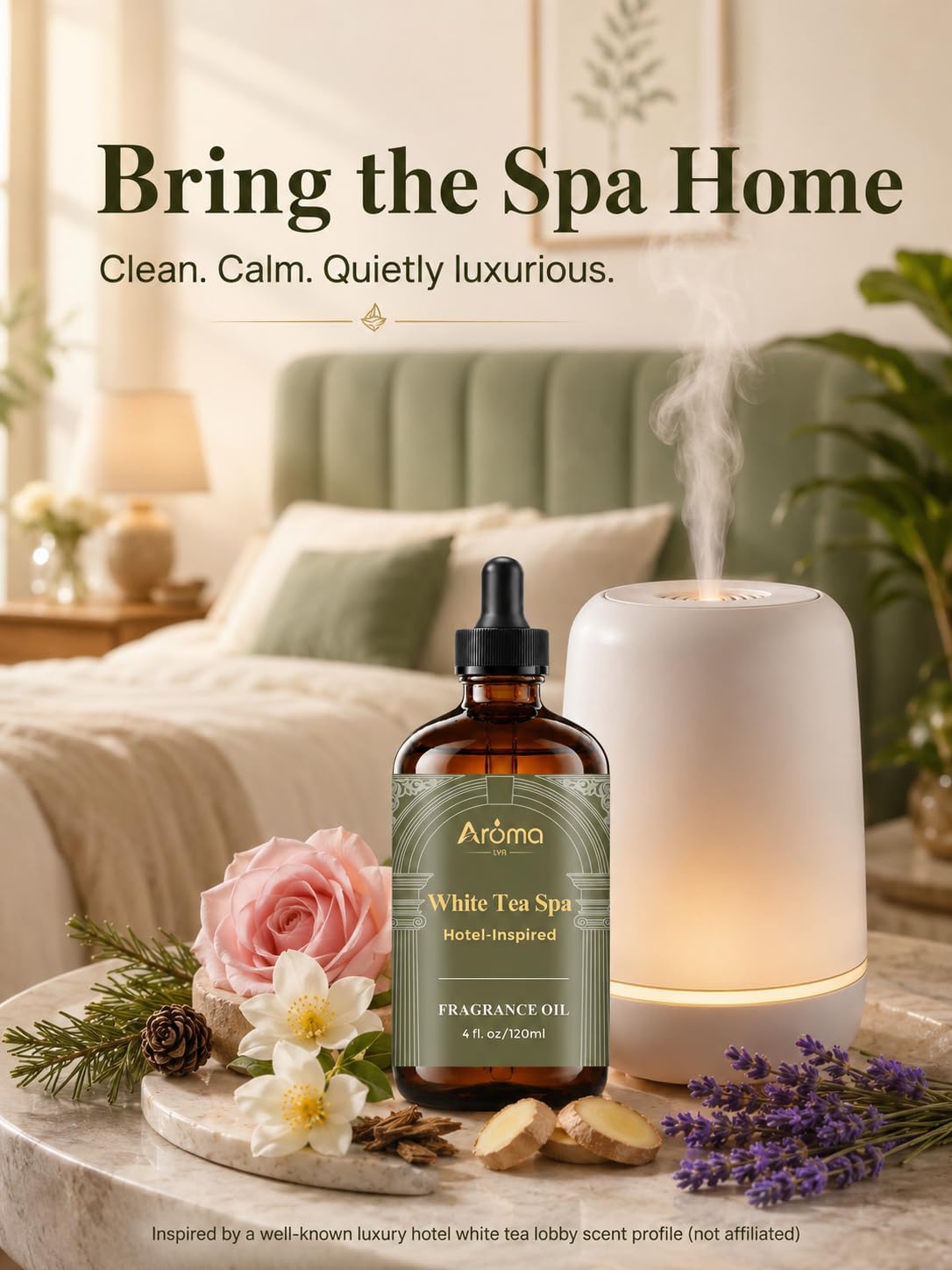 Hotel Collection Diffuser Oil - White Tea Spa