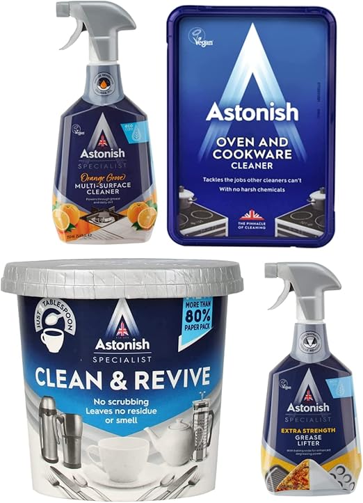 Astonish Specialist Kitchen Essentials Bundles Includes