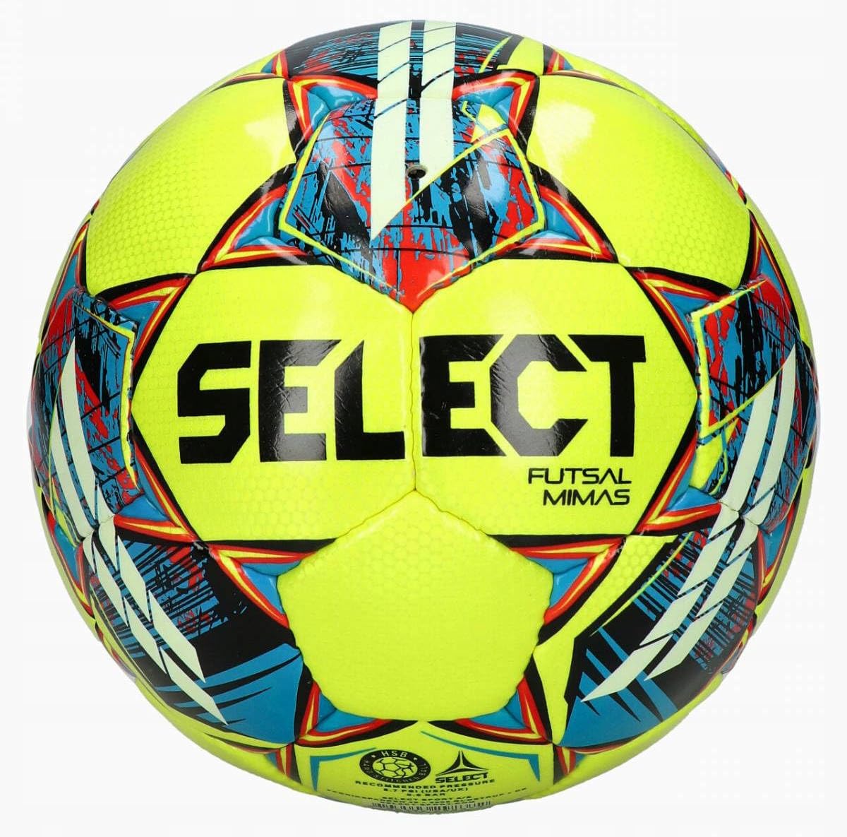 Select Futsal Mimas FIFA Basic Ball MIMAS YEL-BLU, Unisex footballs, yellow, 4 EU