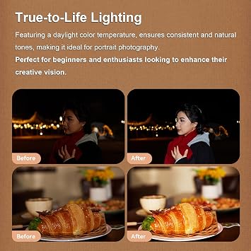 ZENIKO ZF08 Camera Flash - 440 Full Power Flashes/GN16 ISO200 0.5m/470mAh | Type-C Charge/3s Recycle Time/5 Power Levels/Mini Flash Compatible with Sony ZV-E10 ZV1 a7CII a7IV Ricoh GRIII etc. (Silver)