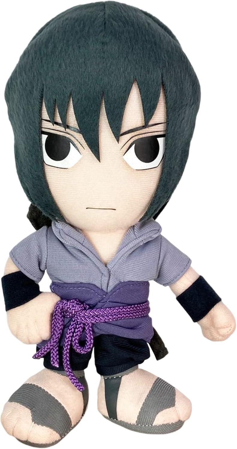 GE Animation GE-52726 Naruto Shippuden-Sasuke Plush, 8"