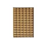 Alejandro Cortes Shelves Garage Collector's Shelf: 102-Slot Display Case Storage Organizer for 1/64 Scale Model Cars Toy Diecast , Ideal Model car Display case