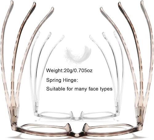 Miniatura 6 de Reading Glasses for Women men Womens Magnifying Readers Glass Anti UV Eyeglasses Fashion Unbreakable