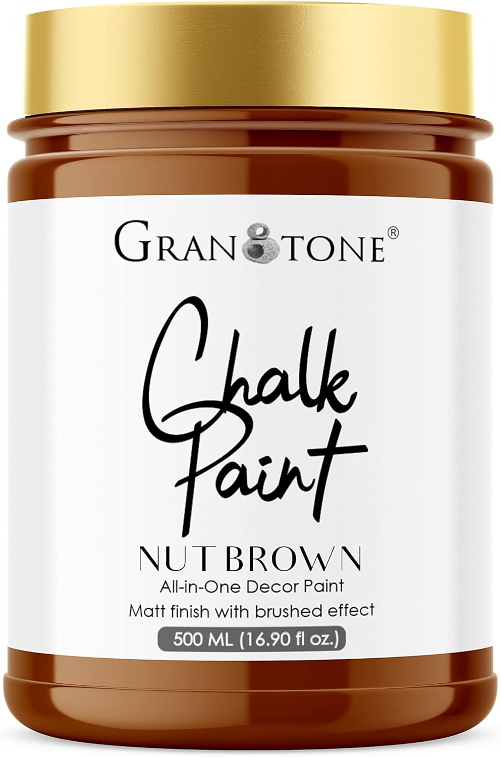 GRANOTONE Chalk Paint Multipack 500 ML | Eco Friendly Matt Finish Acrylic Paint for Furniture Home Décor DIY Wood Metal Fabric