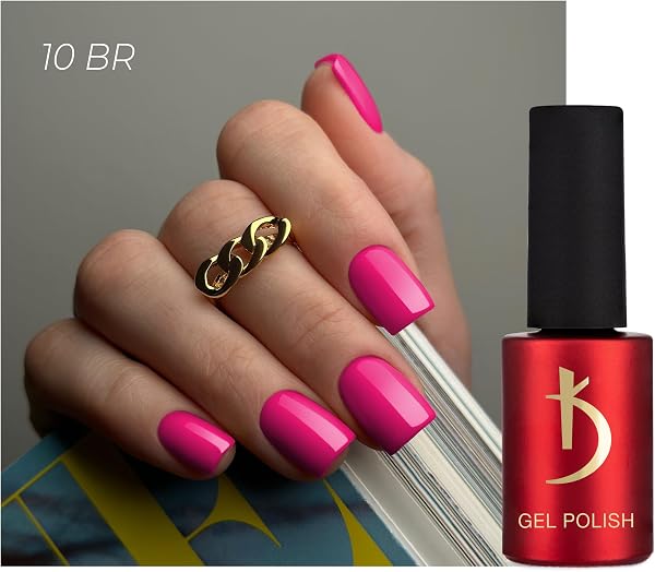 Kodi Professional Smalto Semipermanente - Redberry - Gel Nail Polish Bright Collection UV LED -7ml- Smalto Unghie Gel di Lunga Durata in colori esclusivi - 10BR - 3