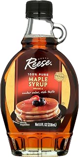 Reese 100% Pure Maple Syrup 8oz (Pack of 1)