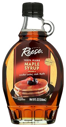 Reese 100% Pure Maple Syrup 8oz Pack of 1