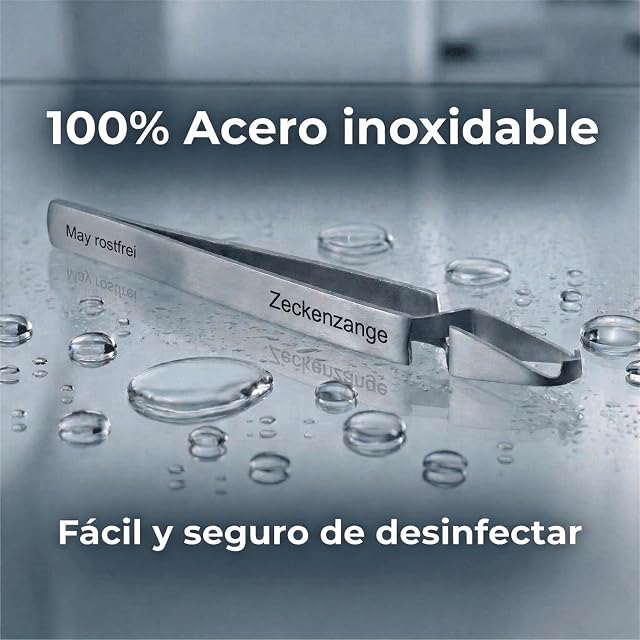 Foto 5 de 7 de May Pinza para Garrapatas Perro y Gato - Quitagarrapatas Profesional Acero Inoxidable