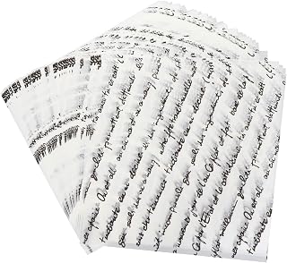 50 Sheets Food Wrapping Papers Wrapping Food Paper Beautiful Craft quesillera Flower Bouquet Parchment Hamburger