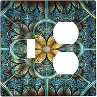 Vista 80 de Interruptor de Luz Cove Silla de Playa Paisaje Marino Océano Azul Placa de Pared de 3 Posiciones Placa de Interruptor de Luz Triple Palanca Costera