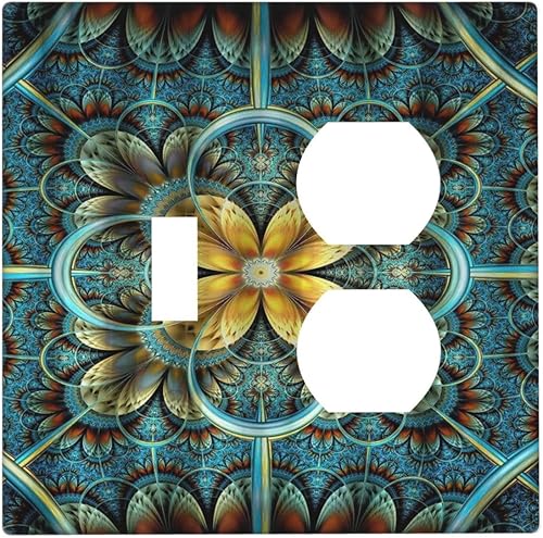 Miniatura 80 de Interruptor de Luz Cove Silla de Playa Paisaje Marino Océano Azul Placa de Pared de 3 Posiciones Placa de Interruptor de Luz Triple Palanca Costera