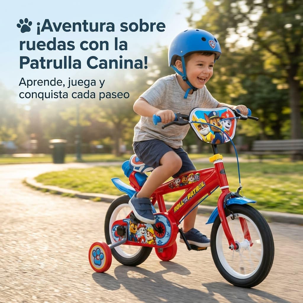 TOIMSA Bicicleta 12" Paw Patrol