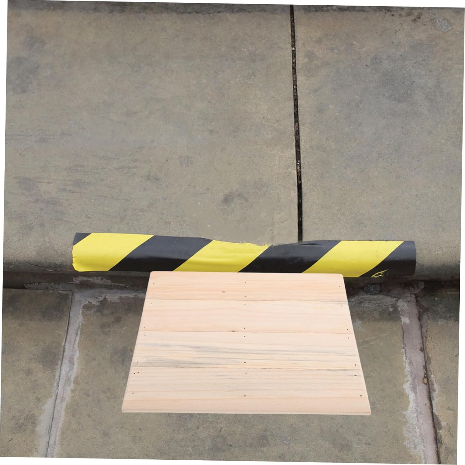 Wooden Threshold Ramp Motorbikes Vehicles Anti-Slip Driveway Ramp Wheelchairs Threshold Pad for Home Steps and Doorways