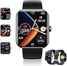 Bluetooth Fashion Smartwatch, 2023 New F57L Blood Glucose Monitoring Smartwatch Non-invasive Blood Sugar Test Smart Watch,...