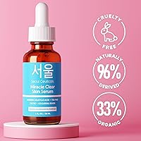 Vista 3 de SeoulCeuticals Suero coreano para el acné, tratamiento para el cuidado de la piel para pieles propensas al acné, ácido salicílico de acción rápida