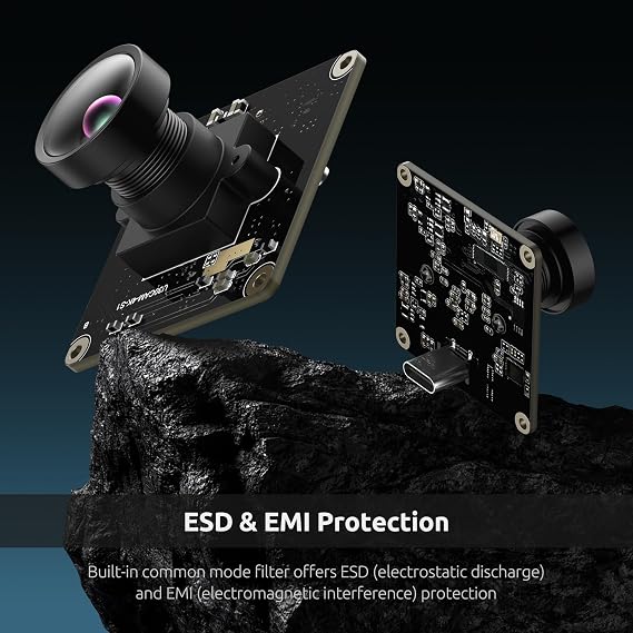 USB 3.0 UVC Camera Module with IMX415 Sensor, 4K@30FPS & 1080P@60FPS, Plug and Play for Windows/Linux/Mac/Android/Raspberry Pi/Jetson Nano/ARM Boards