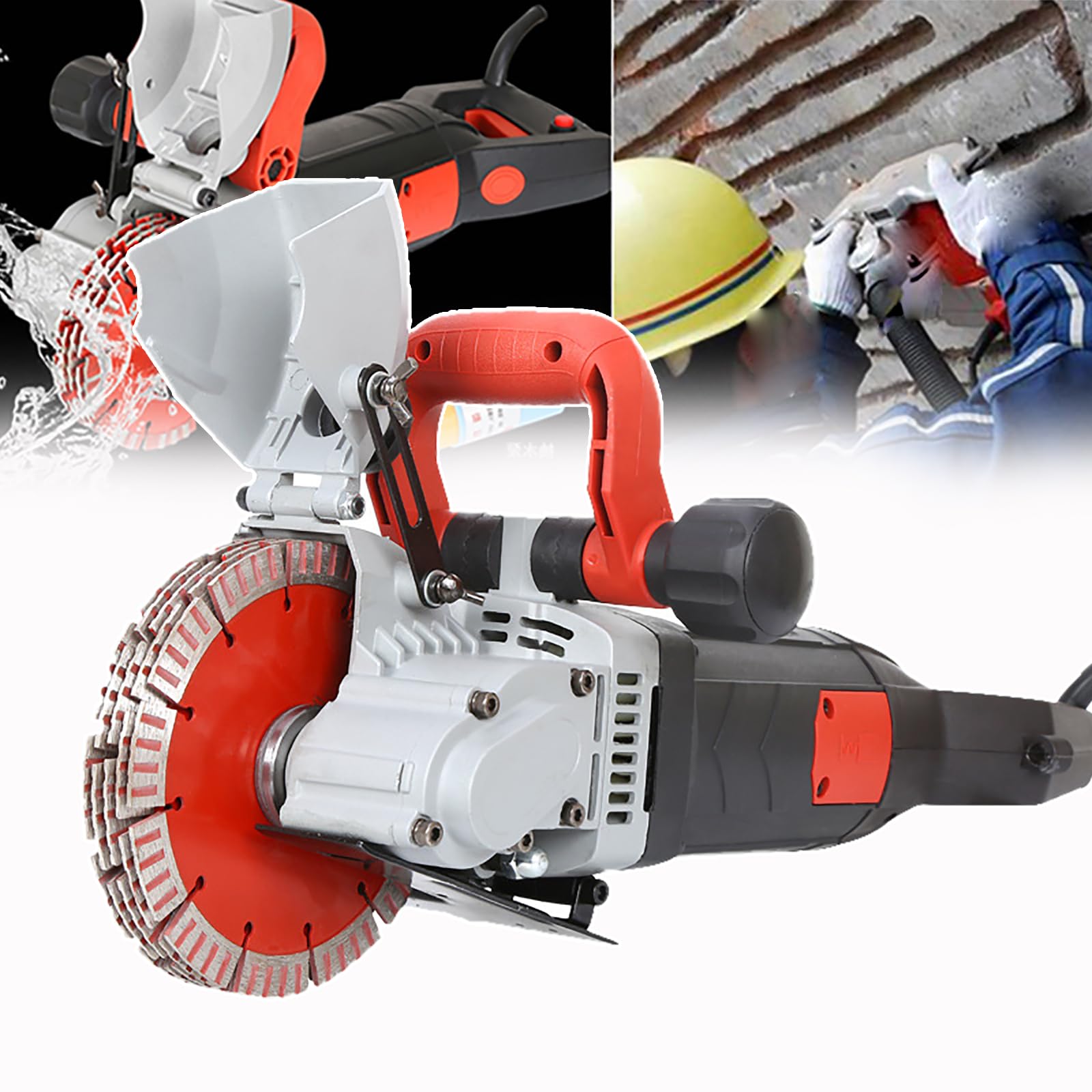 Machine de découpe de rainures murales 42mm avec pompe à eau