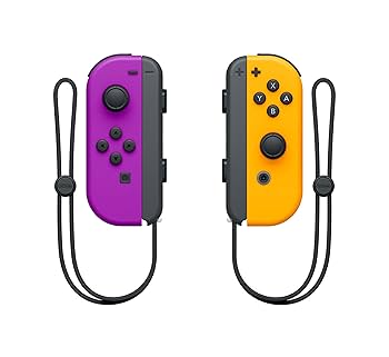 [kumi]Nintendo Switch ネオンセット Nintendo Kontroler Nintendo Switch, Neon Purple/Neon Orange